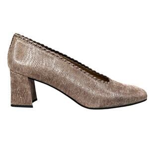Stuart Weitzman Women’s Tan Block Heel Pumps Size US 8